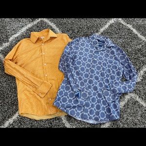 Mens Banana Republic button downs, both size M